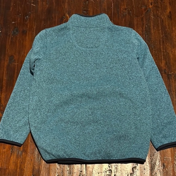 LL BEAN EUC BOYS GIRLS BLUE SWEATSHIRT TOP TOPS SHIRT WINTER CASUAL SZ L 14 16 - Picture 6 of 6